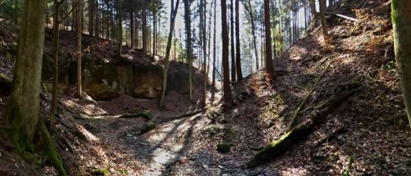 Entrance to the gorge