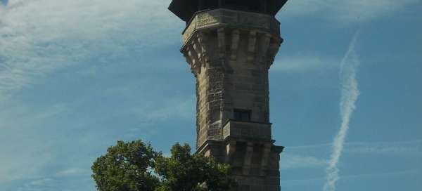Uitkijktoren Cadolzburg: Instappen
