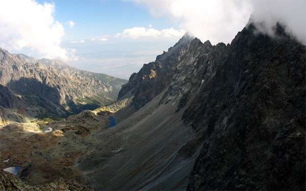 View of Velka Studena Dolina 