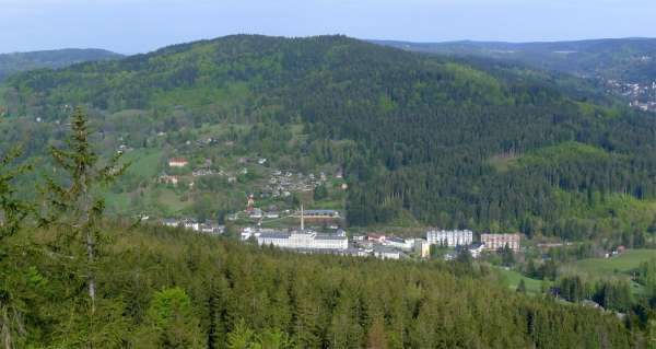 View of Jiřetín pod Bukovou