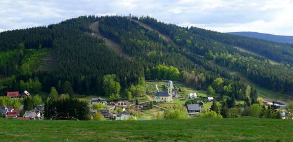 View of Tanvaldský Špičák