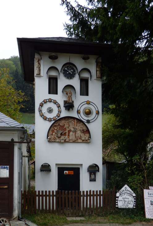 Village astronomical clock