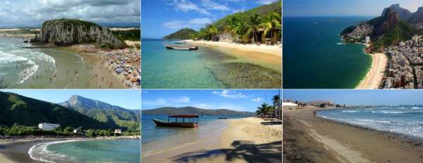 Natação e praias na América do Sul