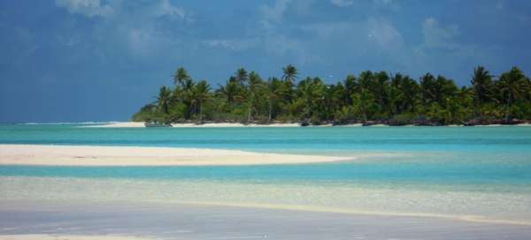 Aitutaki Island in the Cook Islands archipelago: Weather and season