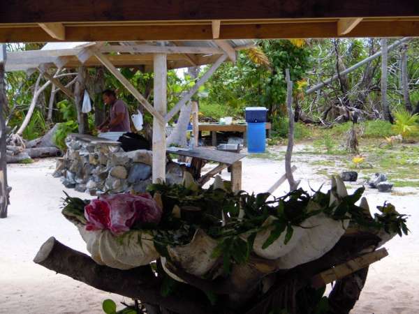 Kuchyně na pustém ostrově