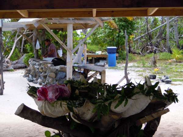 Kitchen on a desert island