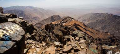 Montée à Jabal Tubkal - 4167 m d'altitude