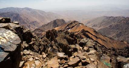 Beklimming naar Jabal Tubkal - 4167 m boven zeeniveau