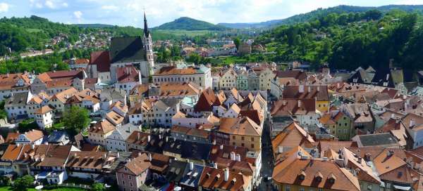 Los lugares más bellos del sur de Bohemia: Clima y temporada