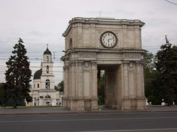 Chisinau, Triomfboog