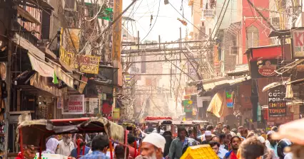 Bazar principal de Paharganj