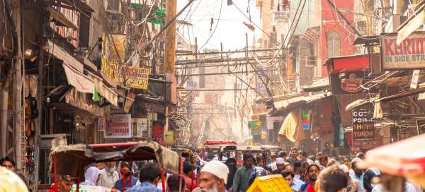 Hoofdbazaar van Paharganj: Weer en seizoen