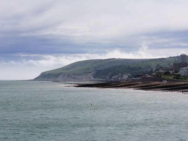 View of the Seven Sisters from Eastbourne