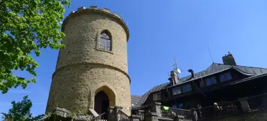 Kleť 전망대에서 본 전경