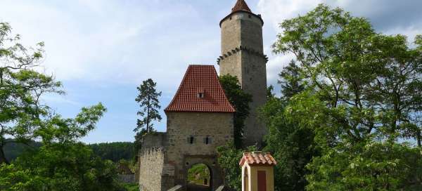 Een rondleiding door het kasteel van Zvíkov