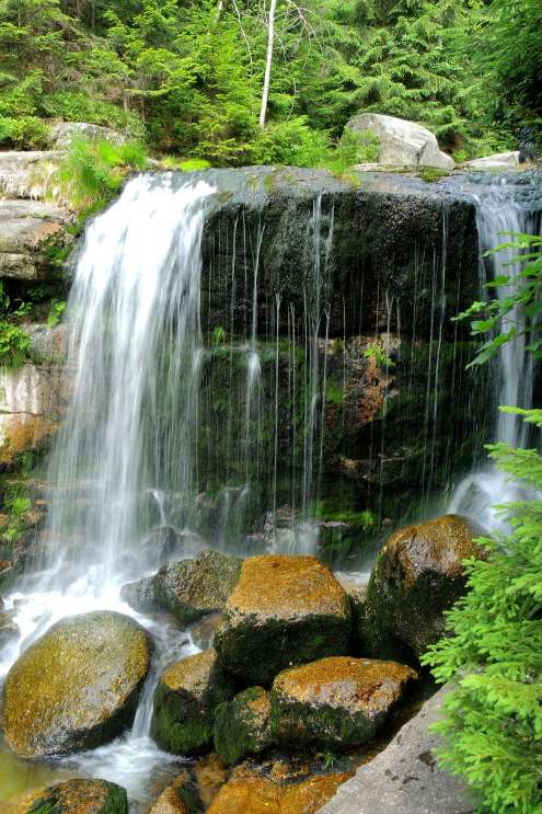 Jedlová Waterfall