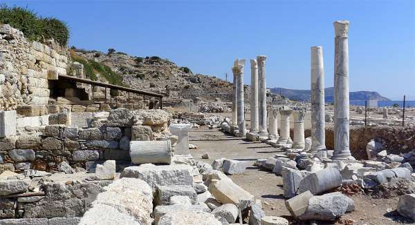 The remnants of Knidos