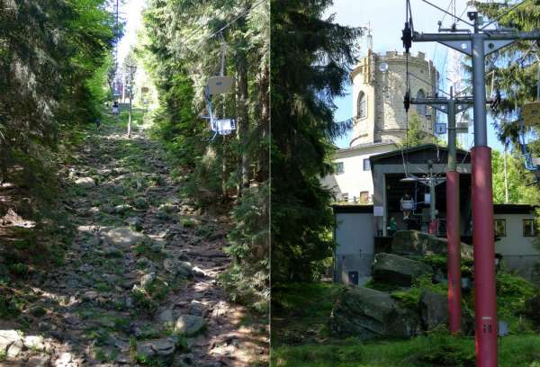 Teleférico a Kleť