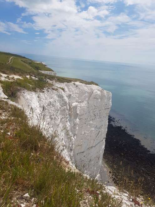 View from the height of the cliffs