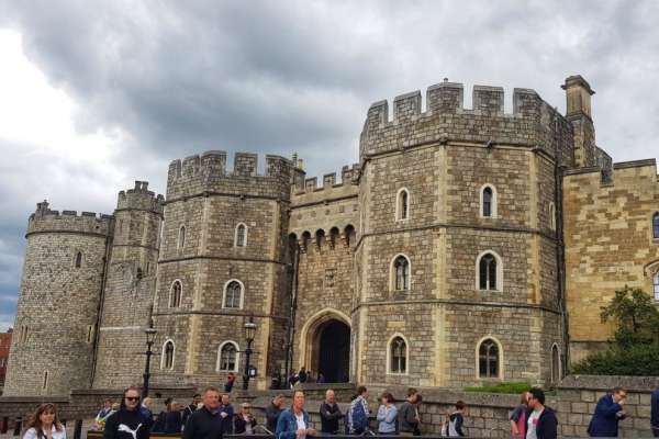 De koninklijke residentie van Windsor