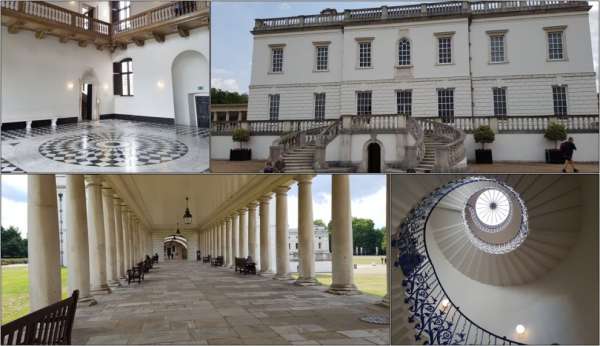 Het huis van de koningin in Greenwich