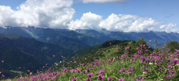 Cestopis Zelené hory na Kavkazu: Počasí a sezóna