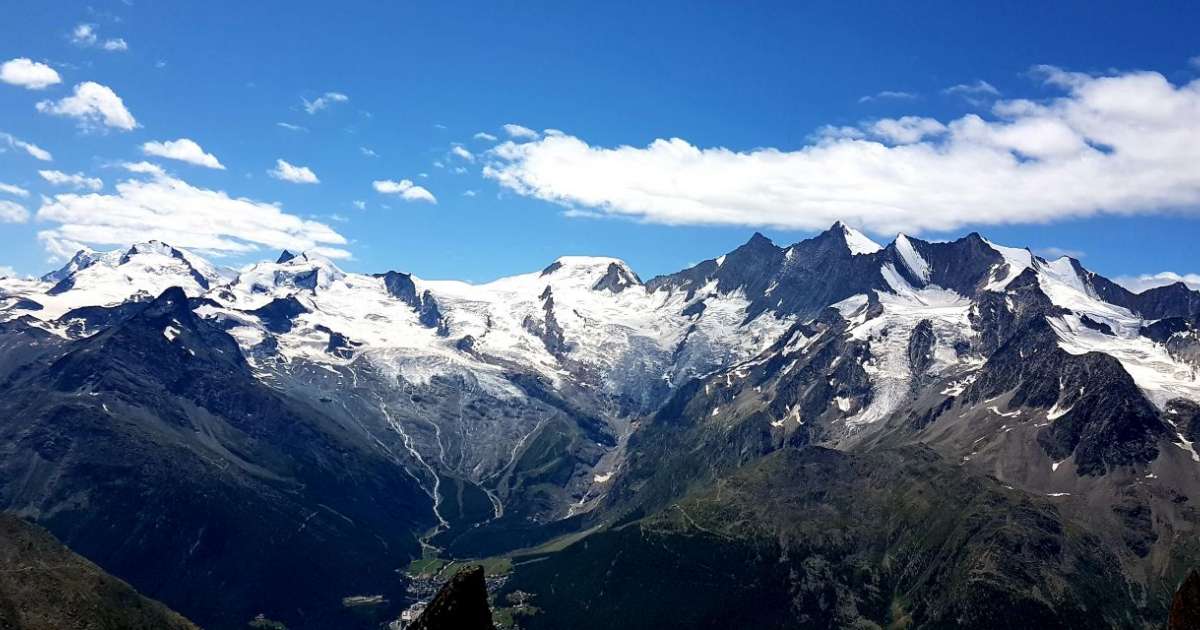 Nadelhorn, Allalinhorn, Feechopf, Jegihorn - Čtyřtisícovkové lezení ve  Wallisu | Gigaplaces.com