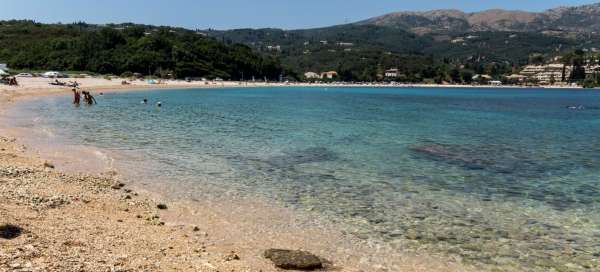 Avlaki beach: Počasí a sezóna