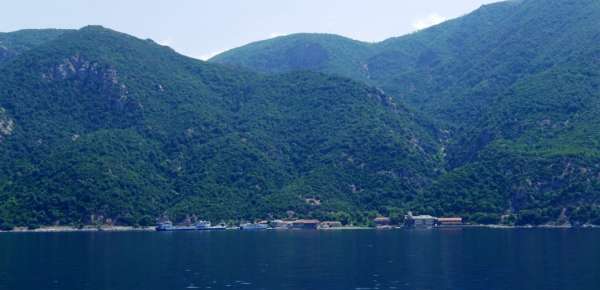 Dafni - the entry point to Athos