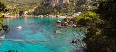 科孚岛最美丽的海滩