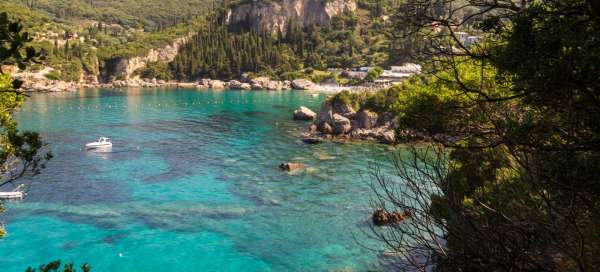 Nejkrásnější pláže Korfu: Ubytování