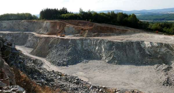 View of the quarry