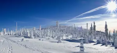 Le long des sommets de la Šumava