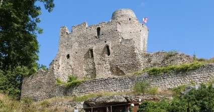 Wycieczka po ruinach zamku Michalovice
