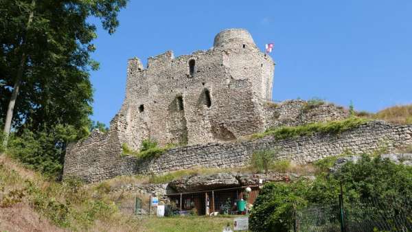 Onder het kasteel van Michalovice