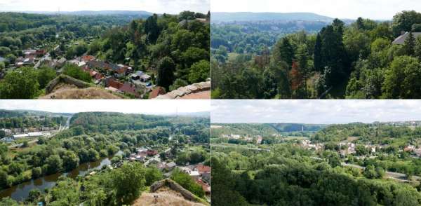 View from the castle tower