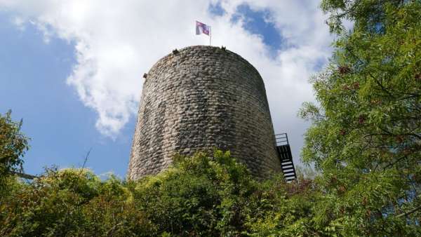 Afscheid van het kasteel