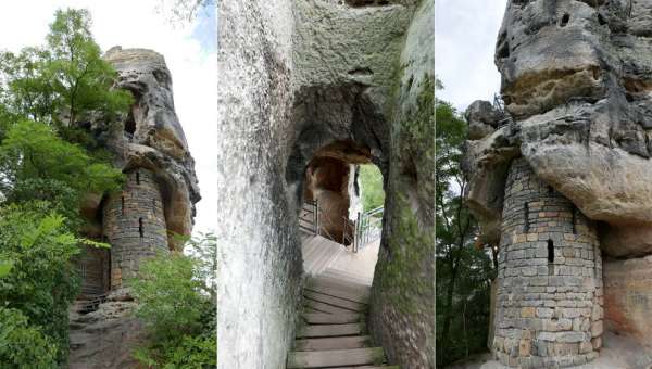 Entrance to the castle Jestřebí