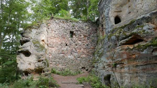 Der Rest der Mauer