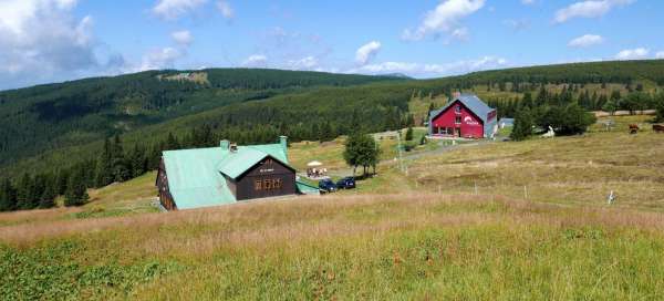 Hike through Klínový dol to Friesovy boudy