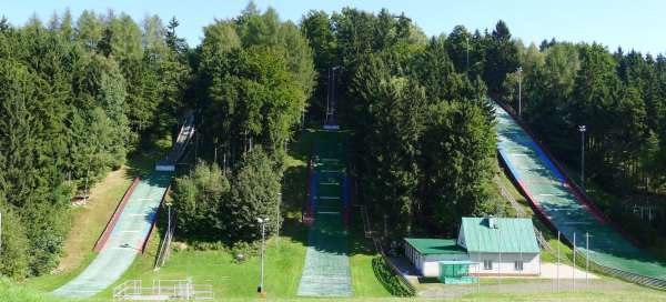 Skisprungschanzen Lomnice nad Popelkou