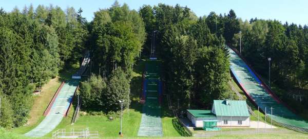 Skisprungschanzen Lomnice nad Popelkou: Wetter und Jahreszeit