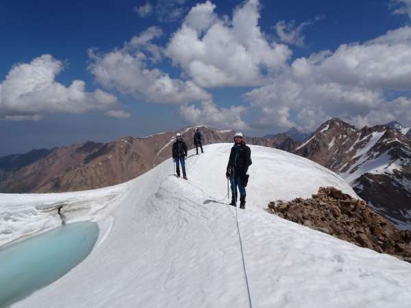 De camino al pico de los soviéticos