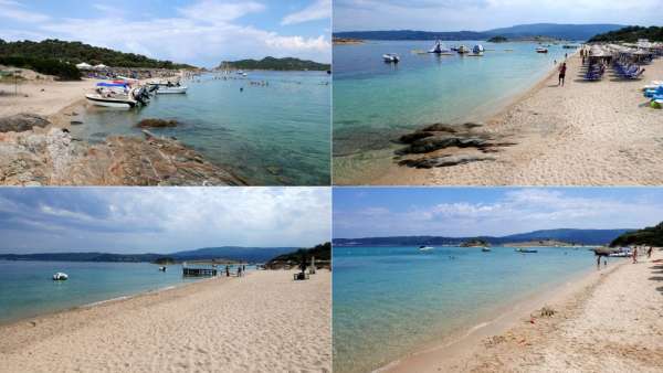 A vida na praia de Drenia