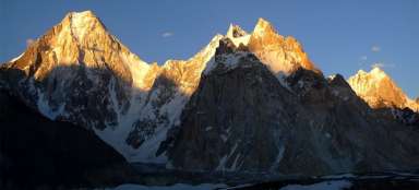 The highest mountains of Pakistan