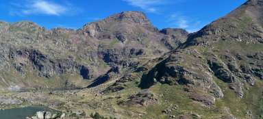 Ascent to Pic de Tristaina