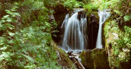 Witte Opava-watervallen