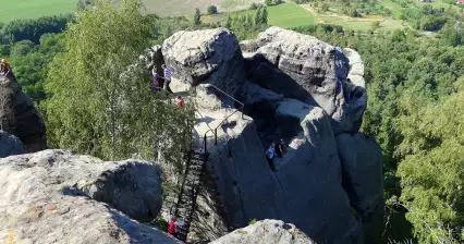 Un voyage aux rochers de Příhrazské
