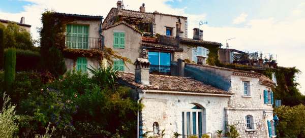 Saint-Paul-de-Vence: Počasí a sezóna