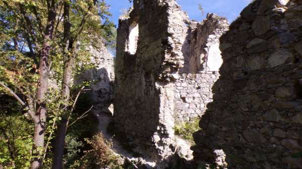 Remains of the palace